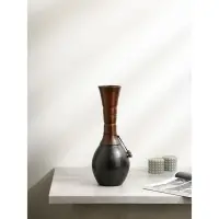 Ваза &laquo;Лунжил&raquo;, керамика, h=40 см, 1 сорт, Иран