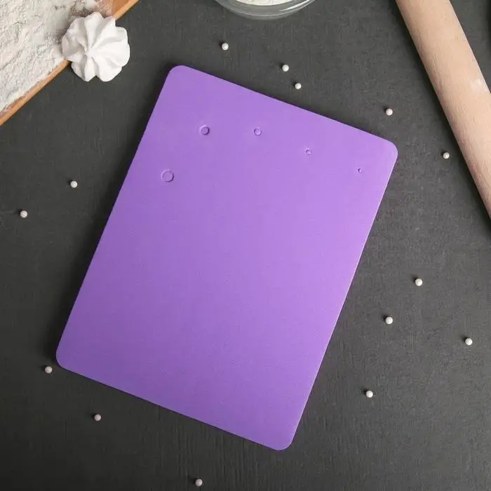 Мат для моделирования и сушки цветов из мастики, 25&times;20&times;1,5 см, цвет розовый, фиолетовый