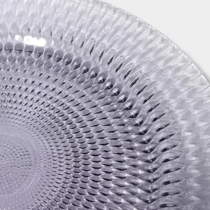 Тарелка - блюдо подстановочное Magistro &laquo;Вилеро&raquo;, d=33 см, цвет фиолетовый