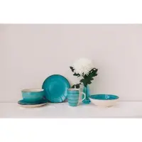 Кружка керамическая Доляна &laquo;Морской мир&raquo;, 360 мл, цвет голубой