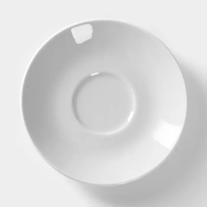 Кофейная пара фарфоровая &laquo;Мокко&raquo;, 100 мл, блюдце d=11,5 см