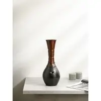 Ваза &laquo;Лунжил&raquo;, керамика, h=40 см, 1 сорт, Иран