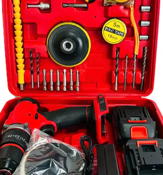 Шуруповерт аккумуляторный 21V c оснасткой