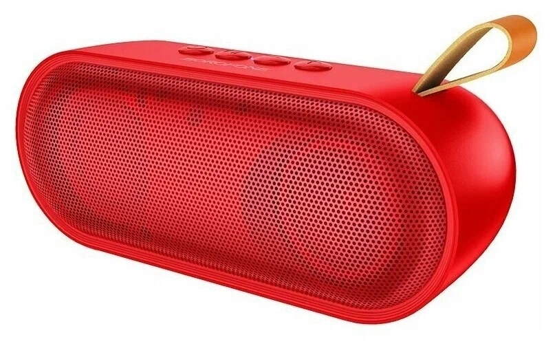 Акустика портативная (колонка) Borofone BR8 (Bluetooth) красная