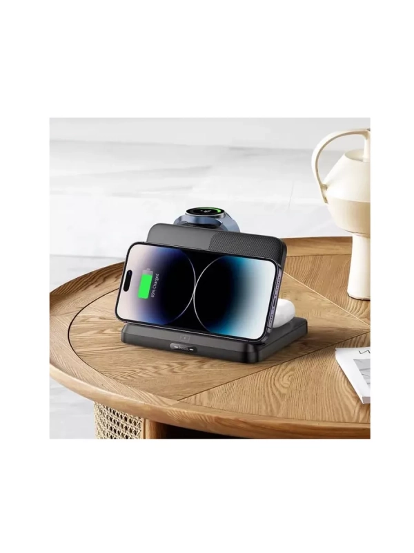 Беспроводное зарядное устройство 3 в 1 HOCO CQ7