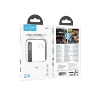 Портативный WiFi Роутер HOCO HI41 4G, универсальный