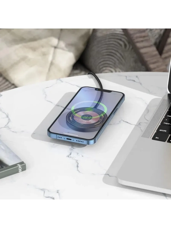 Зарядное устройство Hoco CW45, беспроводное, 3 в 1, магнитное