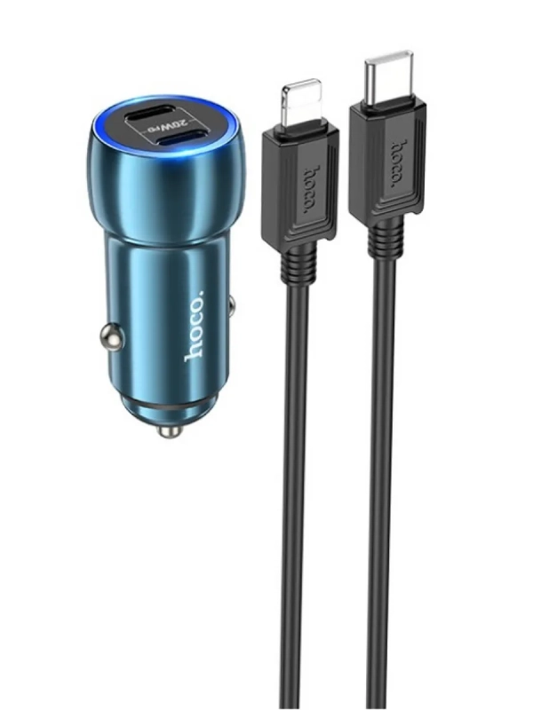 Автомобильное зарядное устройство, 2 PD 40W (Z48)