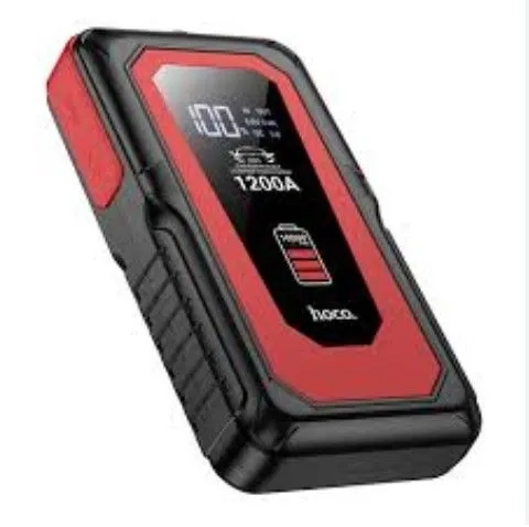 Аккумулятор-пусковое устройство (бустер) внешний 10000mAh 37Wh черный QS3 HOCO