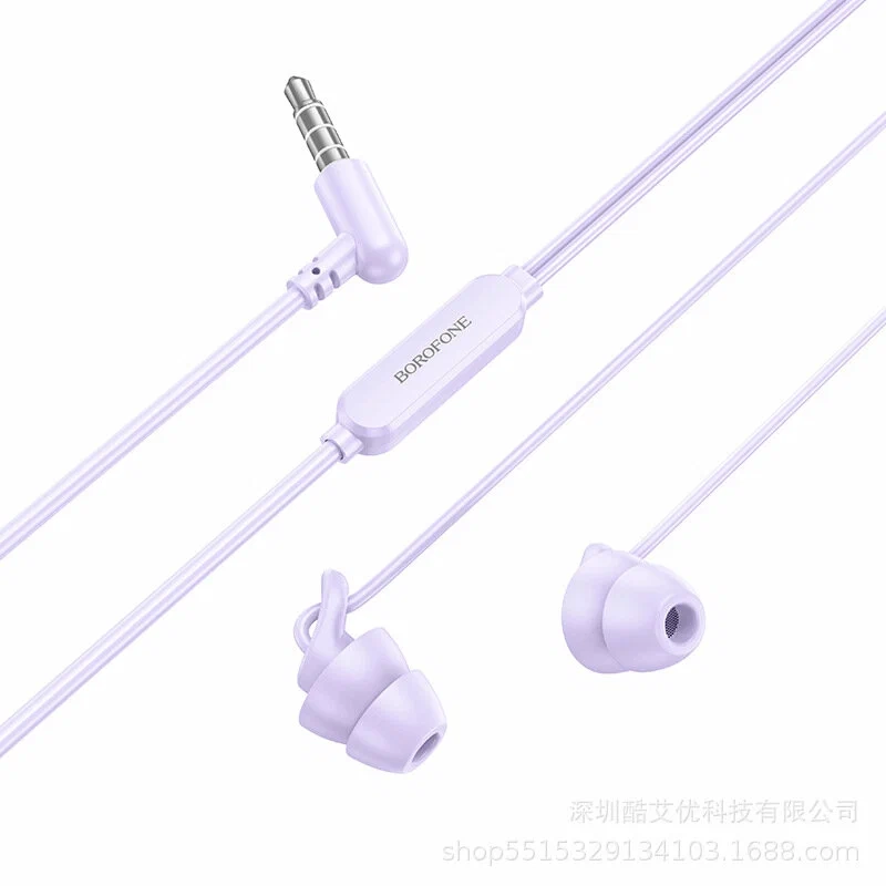 Наушники внутриканальные Borofone BM91, Jack 3.5мм, 1.2 м