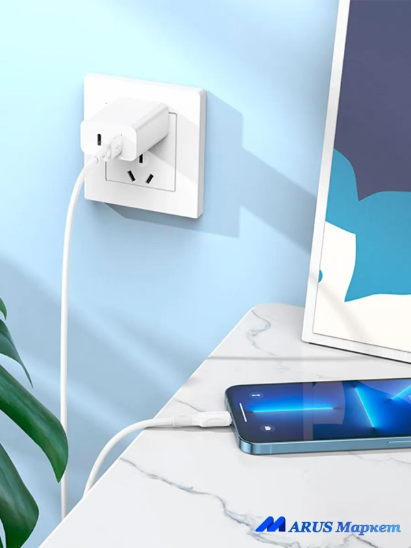 Кабель Apple Lightning - USB Type-A 2.4A для быстрой зарядки