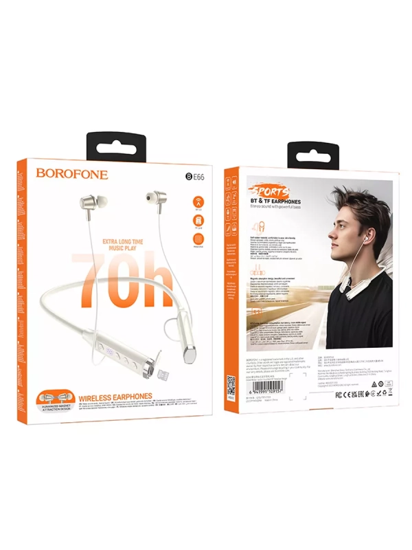 Беспроводные наушники BE66 70 ч