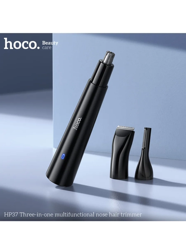 Триммер 3-в-1 для носа, ушей и бровей аккумуляторный