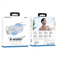 Наушники беспроводные с микрофоном Borofone BE57, серый