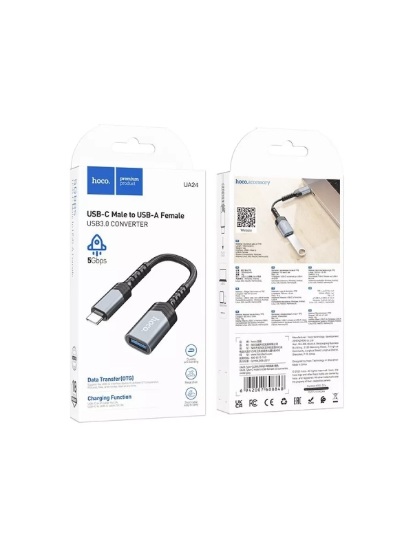 Картридер UA24 OTG для Type-C на USB