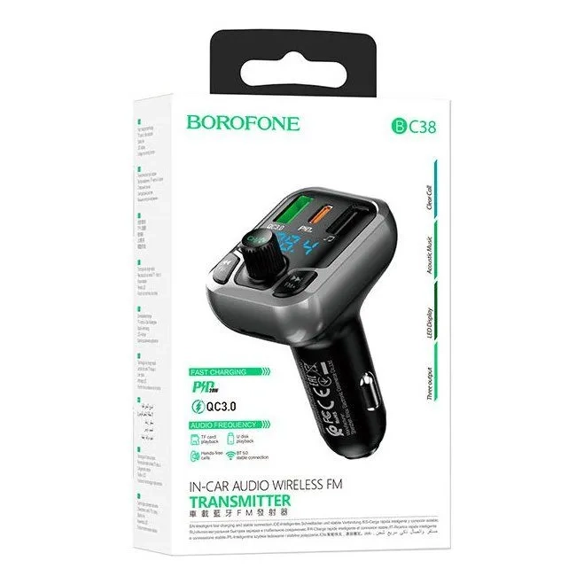 ​FM-модулятор Borofone BC38 Flash