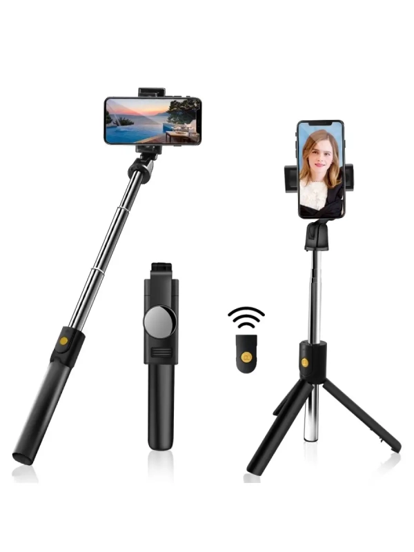 Монопод / трипод /для смартфона с Bluetooth пультом, от 20 см до 70 см