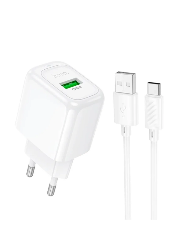 Зарядное устройство USB 3.0 QC с кабелем TYPE-C