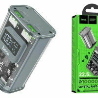 Внешний аккумулятор (Power Bank) Hoco J105, 10000 mAh, серый