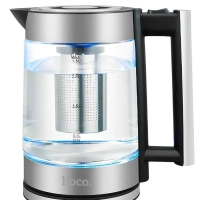 Чайник Hoco электрический стеклянный HA01A