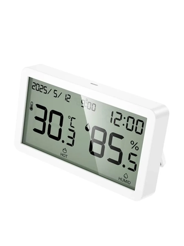 Термометр гигрометр комнатный с часами HX42 5в1