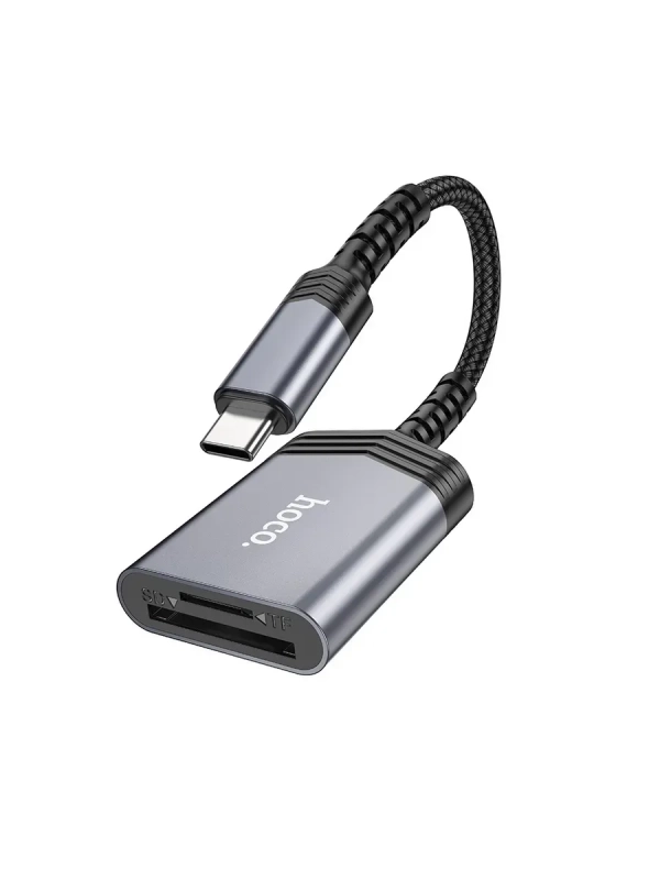 Переходник OTG HOCO UA25 USB-C , для SD и Micro SD