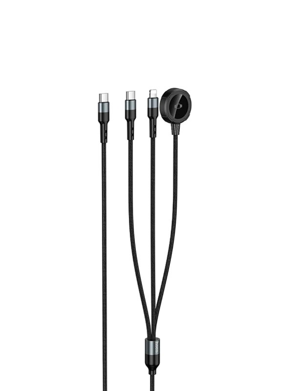 Док-станция для часов с кабелем на 2 разъема