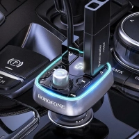 FM модулятор в машину с блютузом трансмиттер