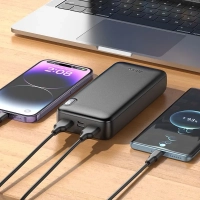 Внешний АКБ HOCO J128A 20000mAh Powerful черный