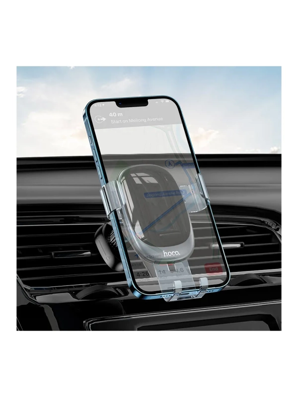 Автодержатель для телефона H7 серый