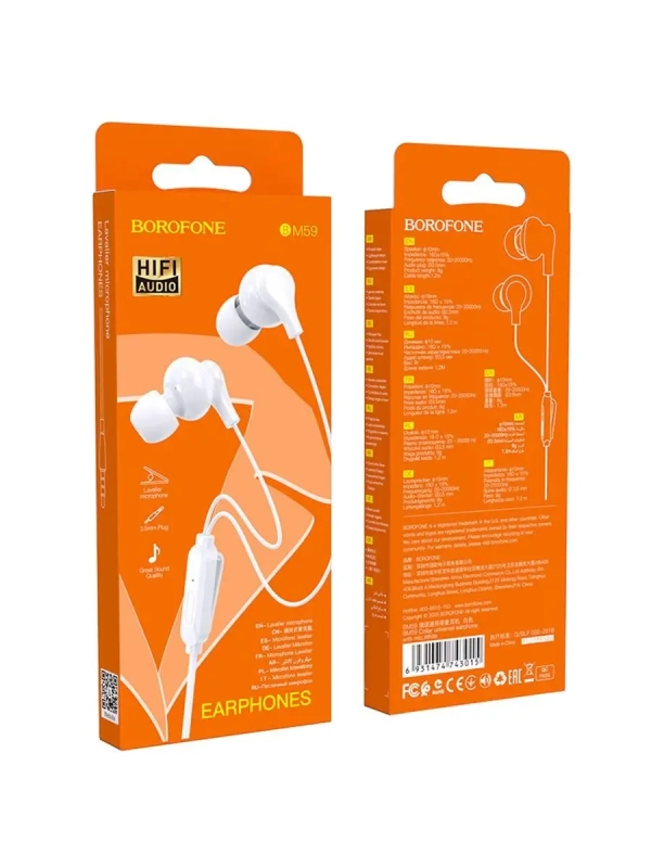 Гарнитура разъём 3.5/Наушники с микрофоном/Вставные наушники