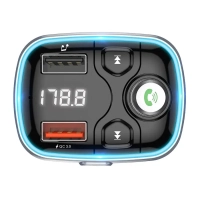 FM модулятор в машину с блютузом трансмиттер