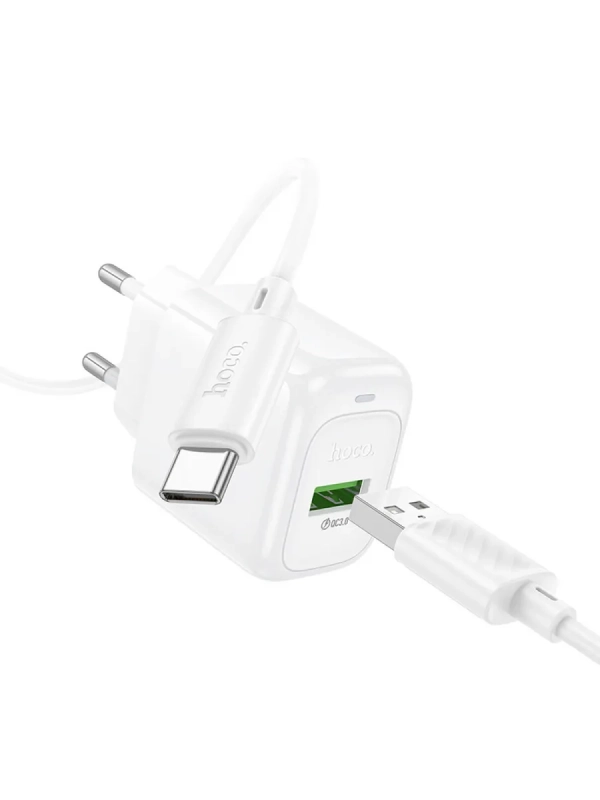 Зарядное устройство USB 3.0 QC с кабелем TYPE-C