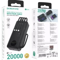 Внешний аккумулятор BJ53A 20000 mAh с кабелями