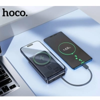 Внешний аккумулятор / повербанк Hoco Q44 10000mAh PD 20W с функцией Magsafe, встроенный кабель Type-C 20W