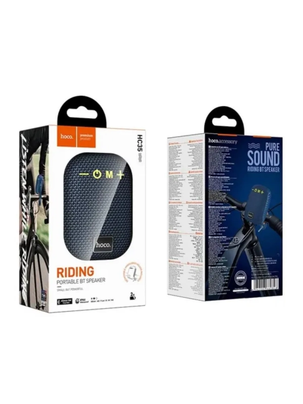 Колонка для велосипеда блютуз с креплением на руль