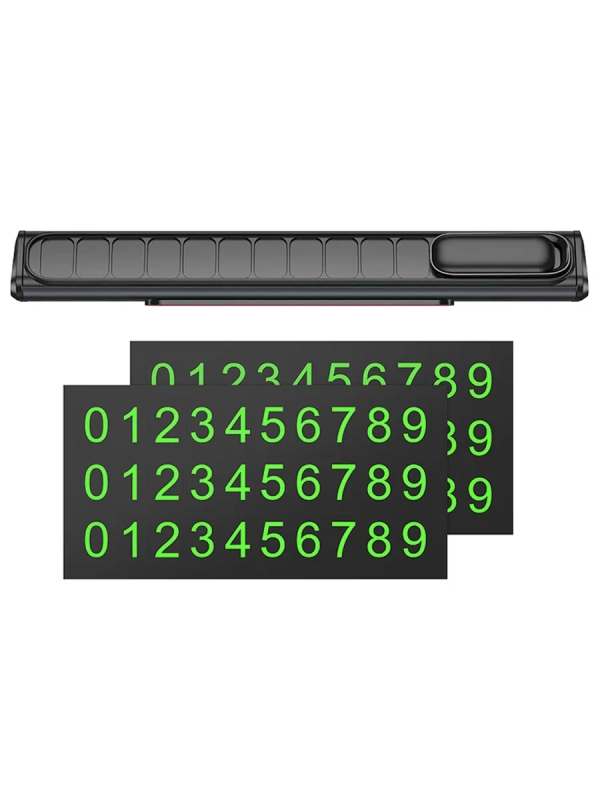 Автовизитка в машину парковочная с номером телефона