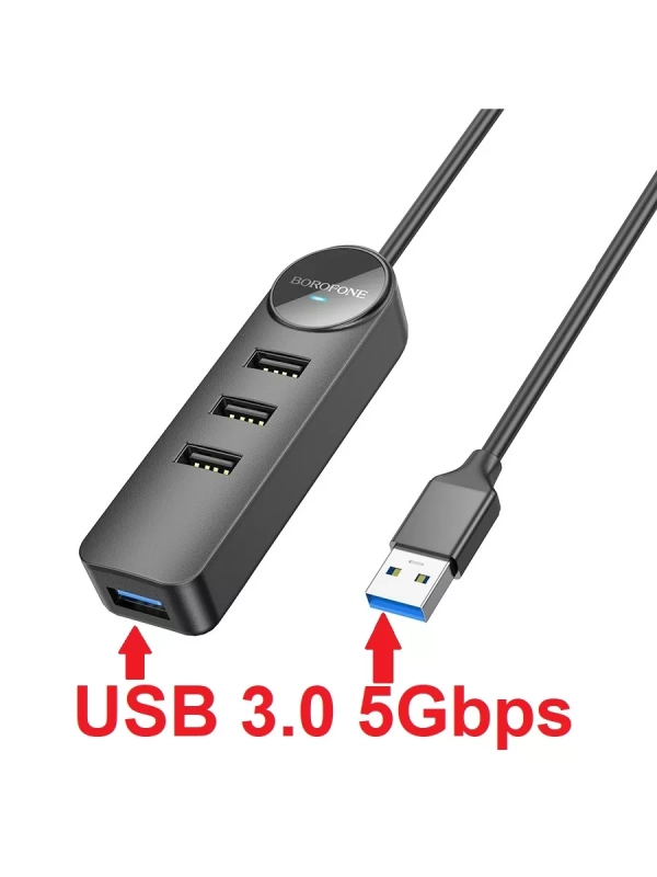 USB хаб разветвитель для ноутбуков и компьютеров