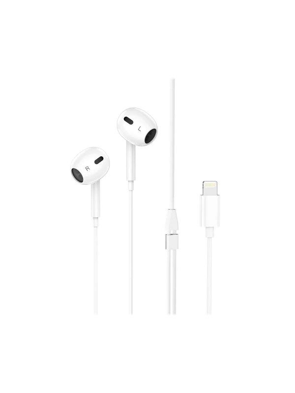 Наушники проводные BM30 Max Lightning