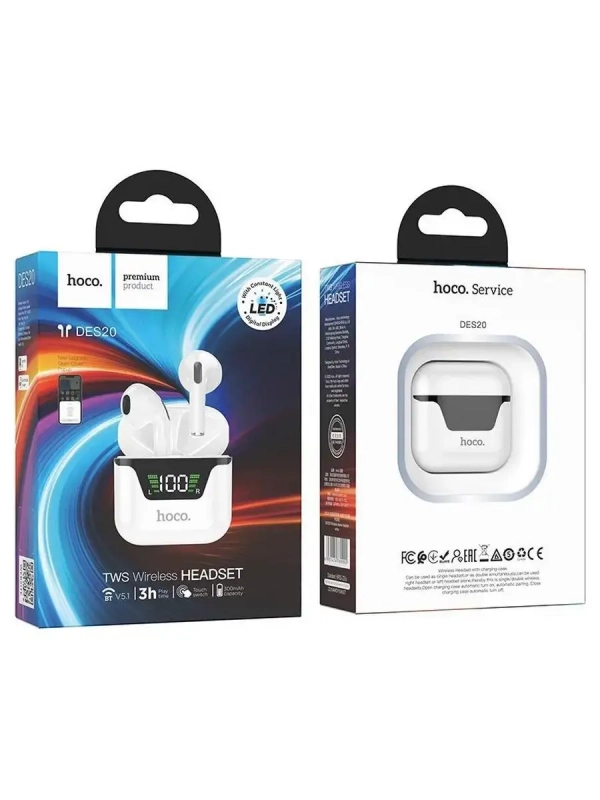 Беспроводные наушники Hoco DES20 TWS