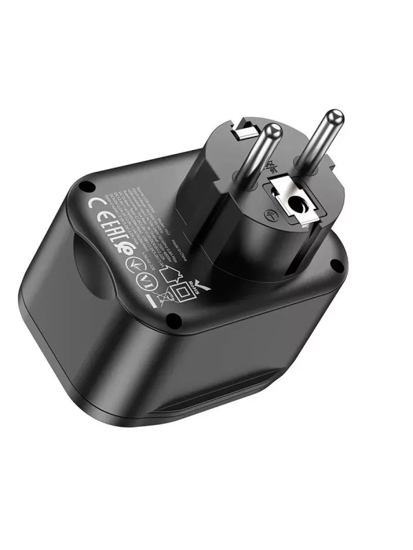Сетевой фильтр HOCO NS3 1 гнездо + PD 20W + 2USB QC3.0 18W