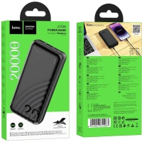 Внешний аккумулятор повербанк J123A Element 20000mAh черный