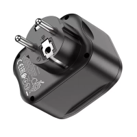 Сетевой фильтр HOCO NS3 1 гнездо + PD 20W + 2USB QC3.0 18W