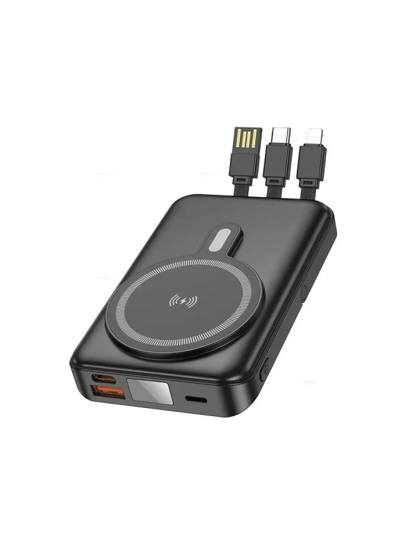 Внешний аккумулятор BJ67 с MagSafe и подставкой 10000 mAh