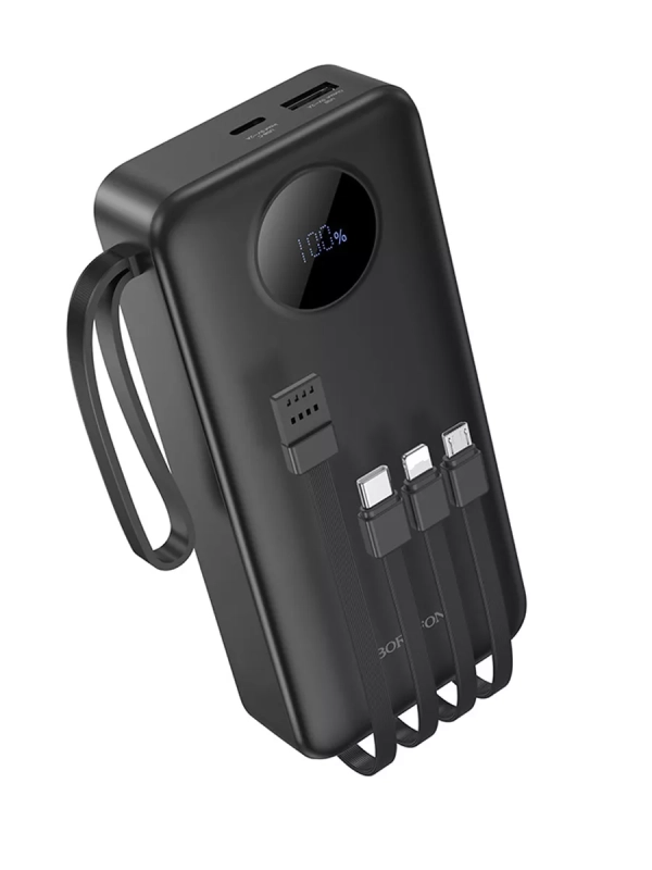 Внешний аккумулятор BJ53A 20000 mAh с кабелями