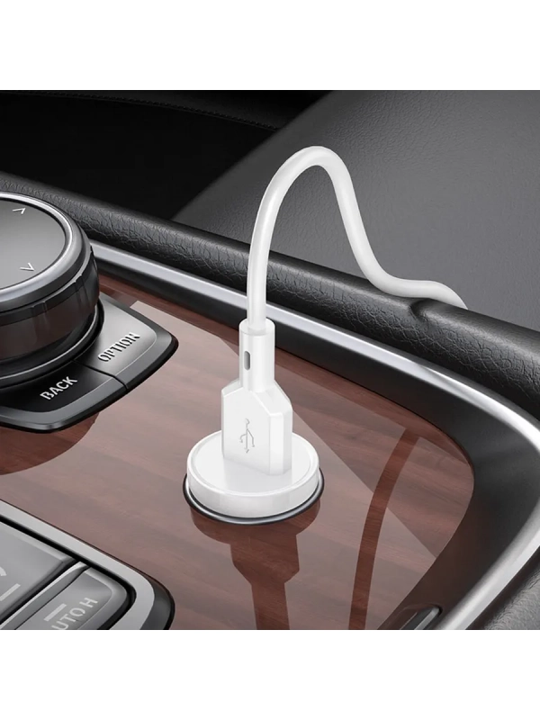 Автомобильная быстрая зарядка для телефона с кабелем Type-C