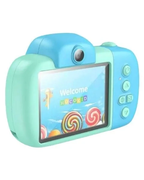 Детский фотоаппарат-камера Hoco DV201, голубой