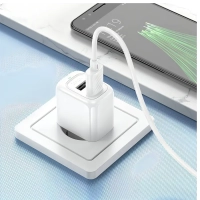 Сетевое зарядное устройство HOCO CS51A с кабелем Type-C