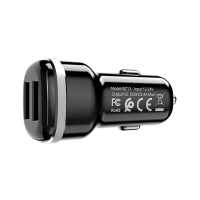 Зарядка для телефона в машину 2 USB быстрая 2,4А 12W