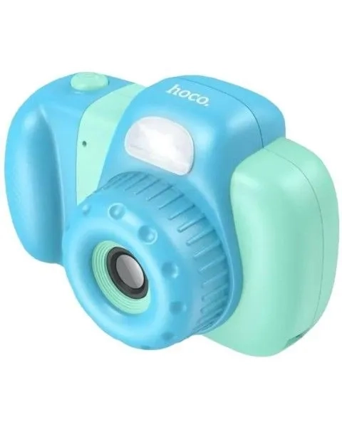 Детский фотоаппарат-камера Hoco DV201, голубой